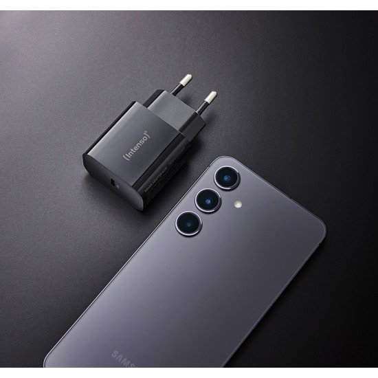 Intenso Adaptateur secteur W20C, 20 W, port USB-C, noir