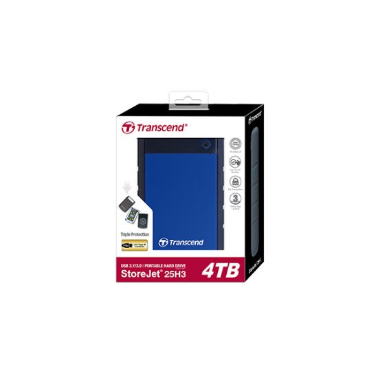 Transcend StoreJet 25H3 disque dur externe 4 To