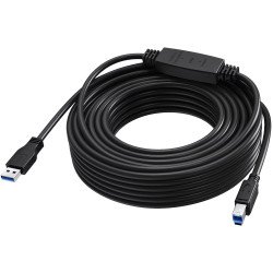 Vision TC 15MUSB3.0+/BL câble USB USB 3.2 Gen 1 (3.1 Gen 1) 15 m USB C USB B 5 Gbit/s Noir