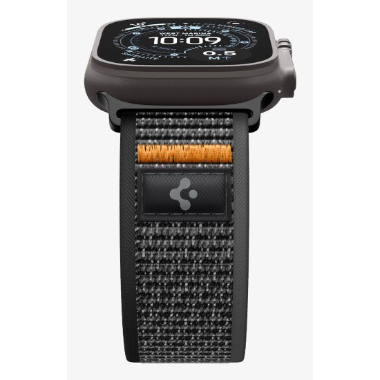 Spigen Athlex Air 2 Bande Noir, Orange Tissu