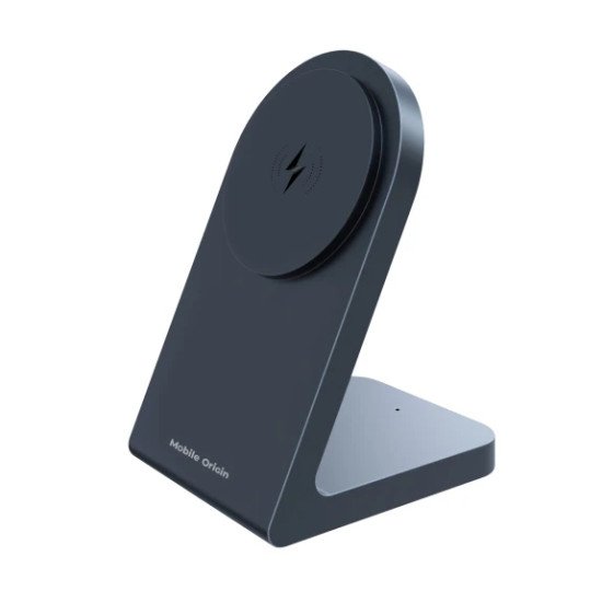 Mobile Origin MO-MWCH-PW15 chargeur d'appareils mobiles Smartphone Noir USB Recharge sans fil Charge rapide Intérieure