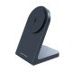 Mobile Origin MO-MWCH-PW15 chargeur d'appareils mobiles Smartphone Noir USB Recharge sans fil Charge rapide Intérieure