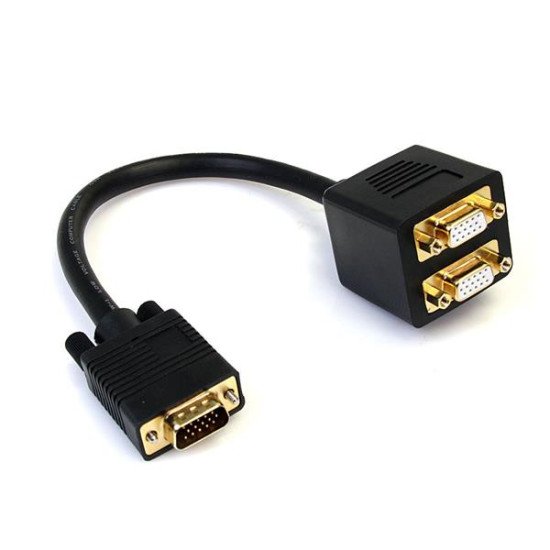 StarTech.com Câble répartiteur 1x VGA (Mâle) vers 2x VGA (Femelle) 