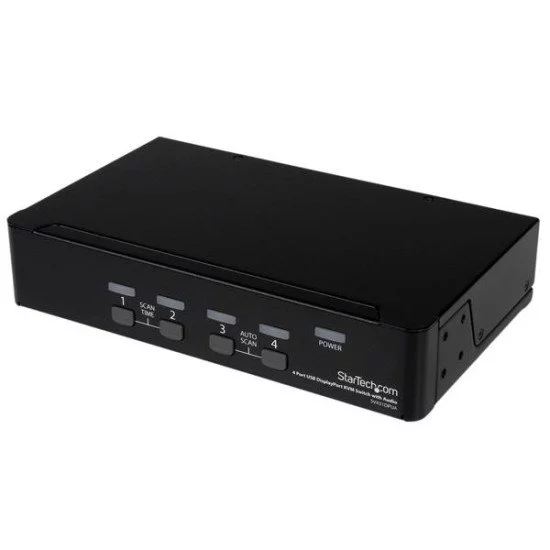 StarTech.com Commutateur KVM DisplayPort USB 4 ports avec audio StarTech.com Commutateur KVM DisplayPort USB 4 ports avec audio