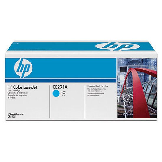 HP 650A / CE271A Toner Cyan