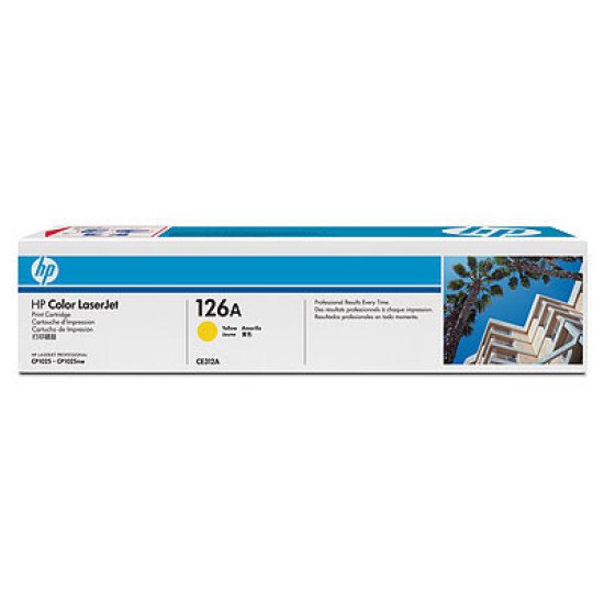 HP 126A / CE312A Toner Jaune