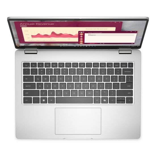 DELL Pro 14 PC14250 Intel Core Ultra 5 235U Ordinateur portable 35,6 cm (14") Full HD+ 16 Go DDR5-SDRAM 512 Go SSD Wi-Fi 6E (802.11ax) Windows 11 Pro US International Platine, Argent