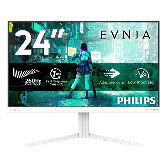 Philips 24M2N3201PL/00 écran PC 60,5 cm (23.8") 1920 x 1080 pixels Blanc