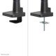 Neomounts DS70-256BL1 Support de écran à fixer gaming 24-57" - ressort à gaz - Topfix - arrêt à 180°