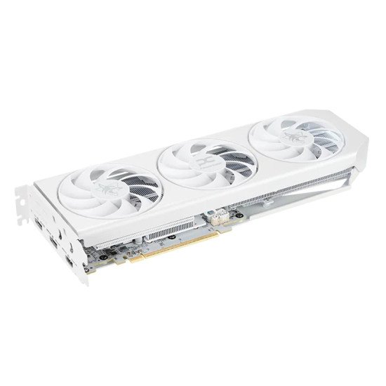 PowerColor Hellhound Radeon RX 9060 XT Spectral White AMD 16 Go GDDR6