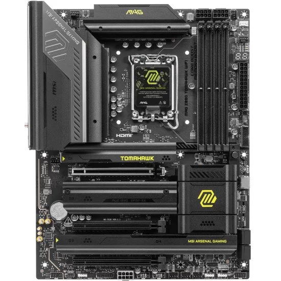 MSI MAG Z890 TOMAHAWK WIFI carte mère Intel Z890 LGA 1851 (Socket V1) ATX MSI MAG Z890 TOMAHAWK WIFI carte mère Intel Z890 LGA 1851 (Socket V1) ATX