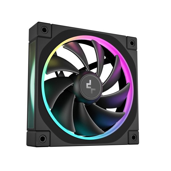 DeepCool FL12-3 in 1 Boitier PC Ventilateur 12 cm Noir 3 pièce(s) DeepCool FL12-3 in 1 Boitier PC Ventilateur 12 cm Noir 3 pièce(s)