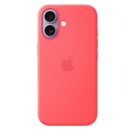 Apple Coque en silicone avec MagSafe pour iPhone 17 - Rose goyave