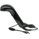 Manhattan Scanner de codes-barres CCD filaire, USB, largeur de lecture 80 mm, câble 152 cm, luminosité ambiante max. 3 000 lux, noir, garantie 3 ans