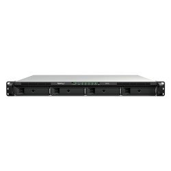 Synology RackStation RS826+ serveur de stockage NAS Rack (1 U) AMD Ryzen V1500B 4 Go DDR4 0 To DiskStation Manager Noir, Gris