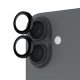PanzerGlass ® Hoops® Black Camera Lens Protector iPhone 17 | iPhone 16 | 16 Plus Protection d'écran transparent Apple 1 pièce(s) PanzerGlass ® Hoops® Black Camera Lens Protector iPhone 17 | iPhone 16 | 16 Plus Protection d'écran transparent Apple 1 pièce(s)