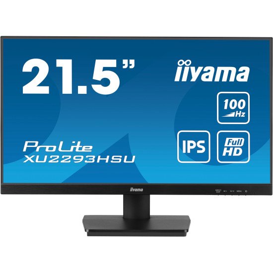 iiyama ProLite XU2293HSU-B6 écran PC 54,6 cm (21.5") 1920 x 1080 pixels Full HD LED Noir