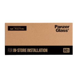 PanzerGlass ® Screen Protector iPhone 2026 Pro Max | 17 Pro Max | Ultra-Wide Fit for FastFit Installation Machine Protection d'écran transparent 1 pièce(s)