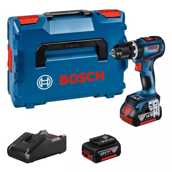 Bosch GSB 18V-90 C 2100 tr/min 1,2 kg Noir, Bleu, Rouge