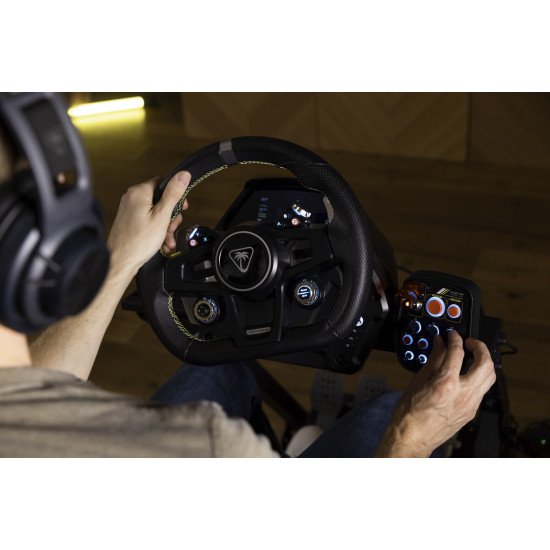 Turtle Beach VelocityOne Noir USB Volant + pédales PC, Xbox One, Xbox Series S, Xbox Series X Turtle Beach VelocityOne Noir USB Volant + pédales PC, Xbox One, Xbox Series S, Xbox Series X