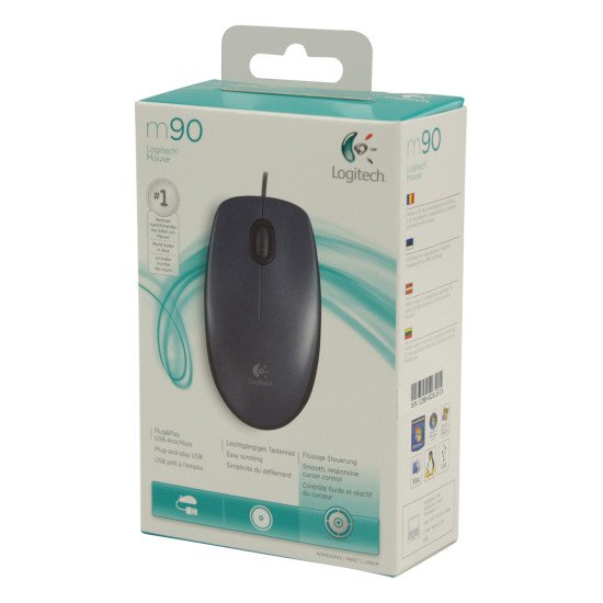 Logitech M90 Souris Optique Filaire