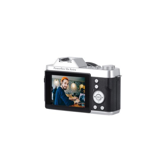 Rollei Powerflex 10x Retro MILC 64 MP CMOS 9200 x 6900 pixels Noir Rollei Powerflex 10x Retro MILC 64 MP CMOS 9200 x 6900 pixels Noir
