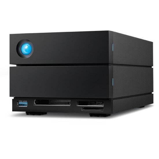 LaCie 2big Dock boîtier de disques 48 To Bureau Noir LaCie 2big Dock boîtier de disques 48 To Bureau Noir