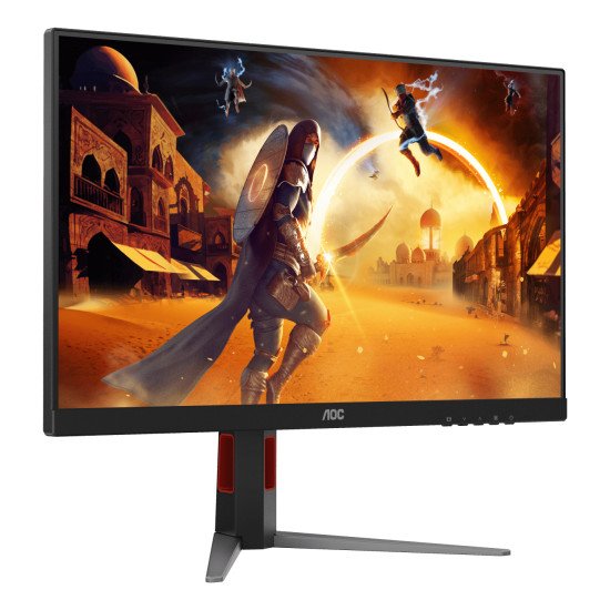 AOC G4 Q27G4ZD écran PC 68,6 cm (27") 2560 x 1440 pixels Quad HD QD-OLED Noir, Rouge
