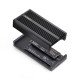 StarTech.com Boîtier SSD NVMe Externe USB-C/Thunderbolt, Boîtier USB4 M.2 NVMe, 40 Gbps, Boîtier Dissipateur Thermique en Aluminium, B+M/M-Key