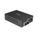 StarTech.com MCMGBSCMM055 convertisseur de support réseau 1000 Mbit/s 850 nm Multimode Noir