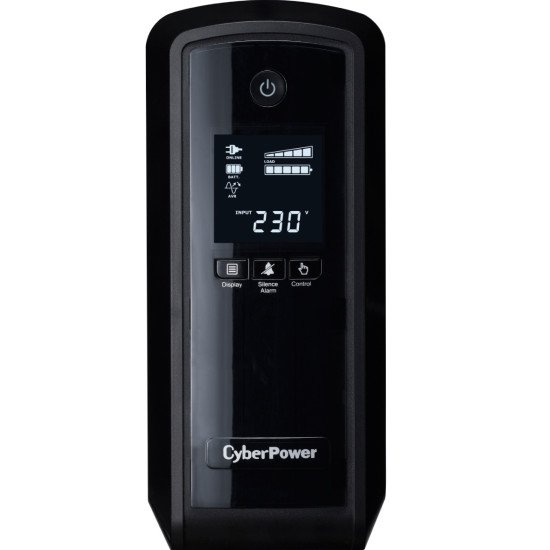 CyberPower CP550EPFCLCD UPS Interactivité de ligne 0,55 kVA 330 W 6 sortie(s) CA