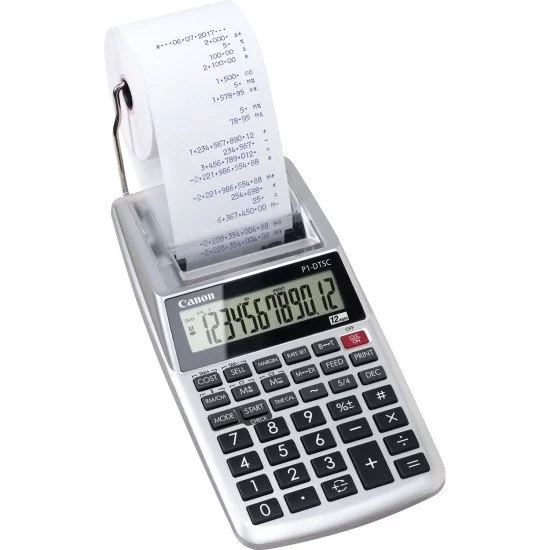 Canon P1-DTSC II EMEA HWB calculatrice Bureau Calculatrice imprimante Gris Canon P1-DTSC II EMEA HWB calculatrice Bureau Calculatrice imprimante Gris