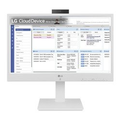 LG 24CR671N-2P.AEU PC tout en un/station de travail Intel® Pentium® N6005 60,5 cm (23.8") 1920 x 1080 pixels All-in-One thin client 8 Go DDR4-SDRAM 256 Go SSD Blanc
