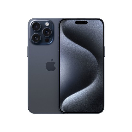 Apple iPhone 15 Pro Max 17 cm (6.7") Double SIM iOS 17 5G USB Type-C 256 Go Titane, Bleu Apple iPhone 15 Pro Max 17 cm (6.7") Double SIM iOS 17 5G USB Type-C 256 Go Titane, Bleu