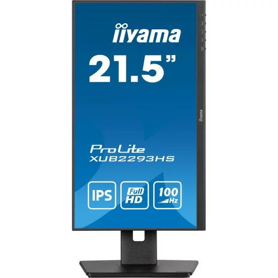 iiyama ProLite XUB2293HS-B6 écran PC 54,6 cm (21.5") 1920 x 1080 pixels Full HD LED Noir iiyama ProLite XUB2293HS-B6 écran PC 54,6 cm (21.5") 1920 x 1080 pixels Full HD LED Noir