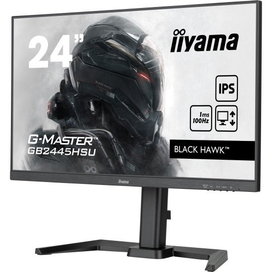 iiyama G-MASTER GB2445HSU-B1 écran PC 61 cm (24") 1920 x 1080 pixels Full HD LED Noir