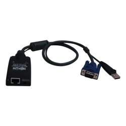 Tripp Lite B055-001-USB-V2 câble kvm Noir
