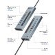 ICY BOX IB-HUB1742CR-C2PD USB 3.2 Gen 2 (3.1 Gen 2) Type-A + Type-C 10000 Mbit/s Noir ICY BOX IB-HUB1742CR-C2PD USB 3.2 Gen 2 (3.1 Gen 2) Type-A + Type-C 10000 Mbit/s Noir