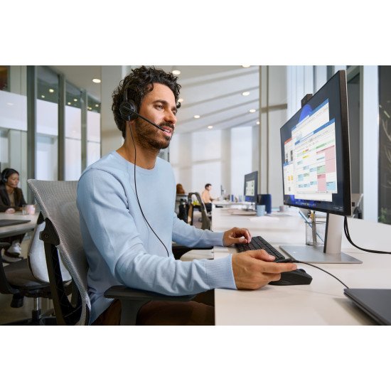 HP Poly Micro-casque filaire USB binaural Mission 425 Classic