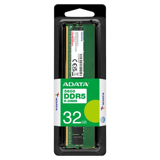 ADATA AD5R560032G20-SHYA module de mémoire 32 Go 1 x 32 Go DDR5 5600 MT/s 288-pin DIMM ECC