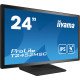 iiyama ProLite T2452MSC-B1 écran PC 60,5 cm (23.8") 1920 x 1080 pixels Full HD LCD Écran tactile Multi-utilisateur Noir