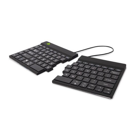 R-Go Tools Split RGOSBUSWLBL clavier Bluetooth QWERTY Anglais américain Noir