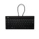 R-Go Tools Clavier ergonomique R-Go Split Break avec logiciel de pause, clavier ergonomique divisé, QWERTY (IT), bluetooth, noir