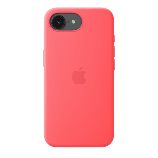 Apple Coque en silicone avec MagSafe pour iPhone 17e - Rose goyave