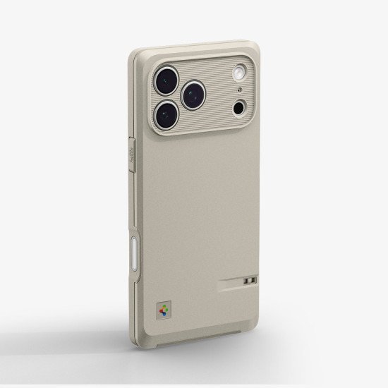 Spigen Classic LS (Mag Fit) coque de protection pour téléphones portables 16 cm (6.3") Housse Couleur de la pierre