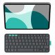 Logitech Flip Folio QWERTZ Allemand Bluetooth Graphite