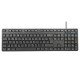 Targus AKM622FR clavier Souris incluse Universel USB AZERTY Français Noir