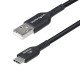 StarTech.com Câble de Charge USB-A vers USB-C de 3m, Charge et Synchronisation, 3A, USB 2.0, Gaine TPE - Cordon de Charge USB Noir StarTech.com Câble de Charge USB-A vers USB-C de 3m, Charge et Synchronisation, 3A, USB 2.0, Gaine TPE - Cordon de Charge USB Noir