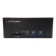LC-Power LC-DOCK-C-MULTI-HUB Station d'accueil de disques de stockage USB 3.2 Gen 2 (3.1 Gen 2) Type-C Noir LC-Power LC-DOCK-C-MULTI-HUB Station d'accueil de disques de stockage USB 3.2 Gen 2 (3.1 Gen 2) Type-C Noir