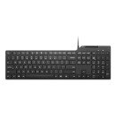 Lenovo 4Y41U13316 clavier Bureau USB Belge, Anglais Noir